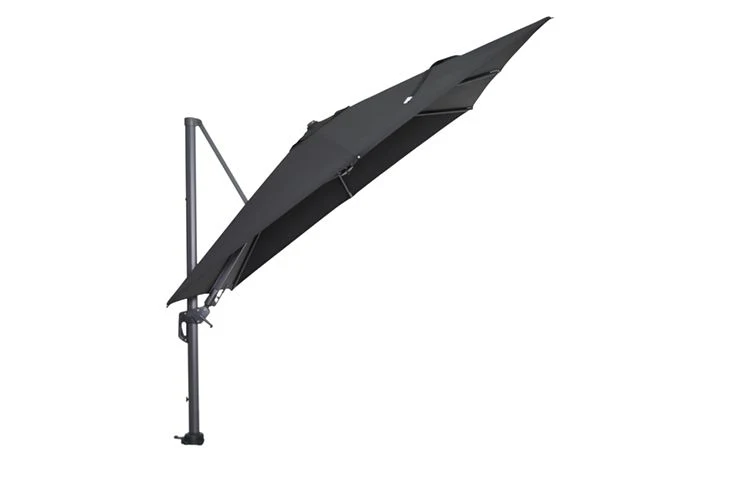 Garden Impressions Hawaii parasolset 300x300 zwart 90 kg
