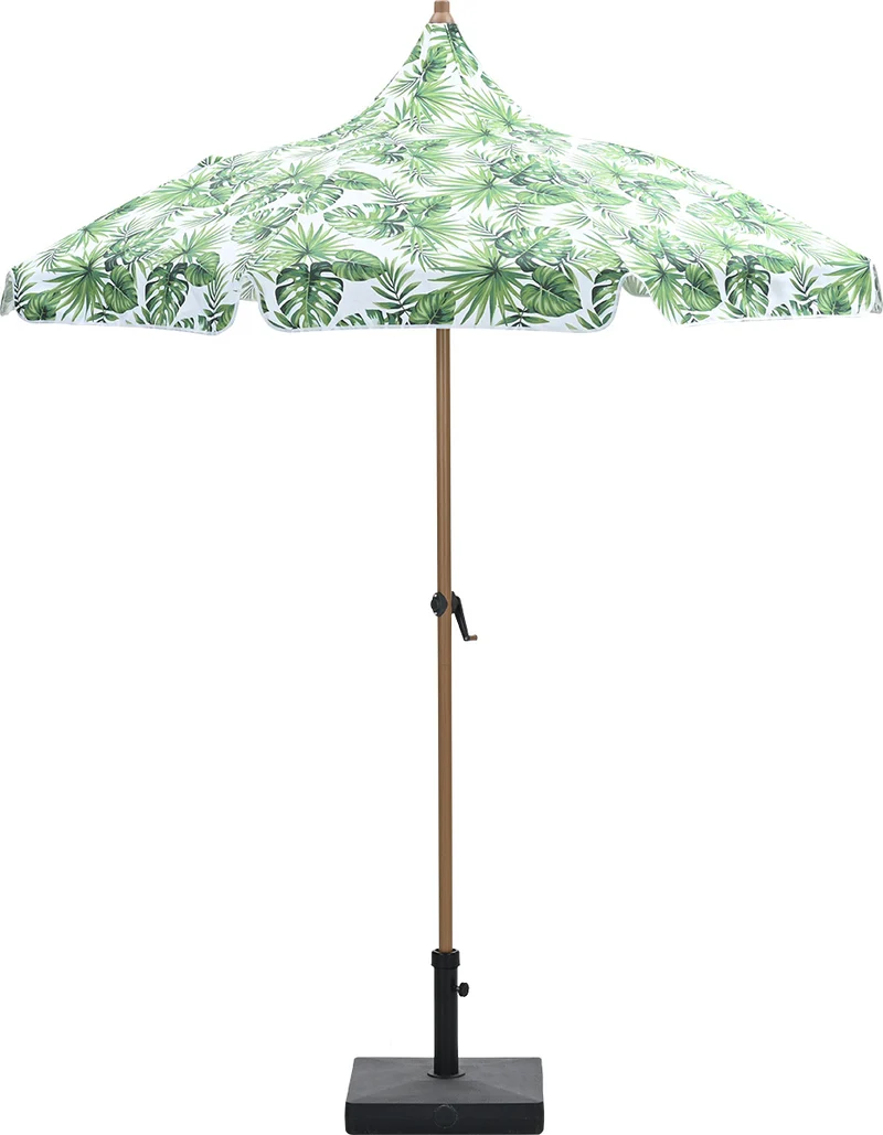 Garden Impressions Aloha parasolset Ø200 cm palm green met voet