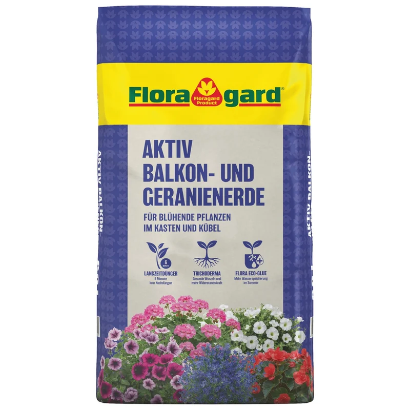 Floragard Aktiv Balkon- und Geranienerde