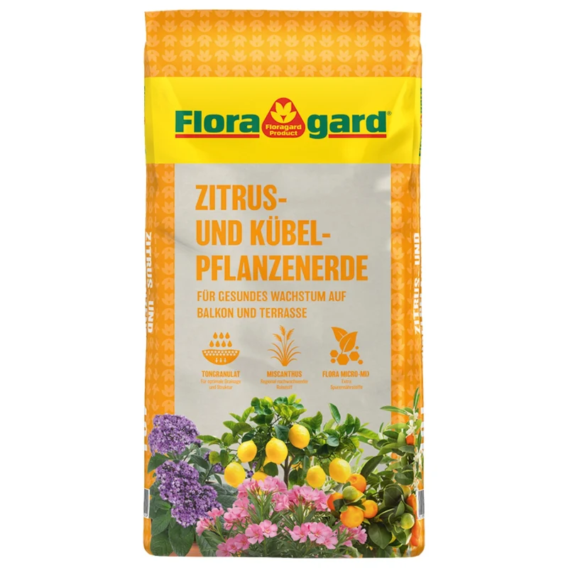 Floragard Zitrus- und Kübelpflanzenerde