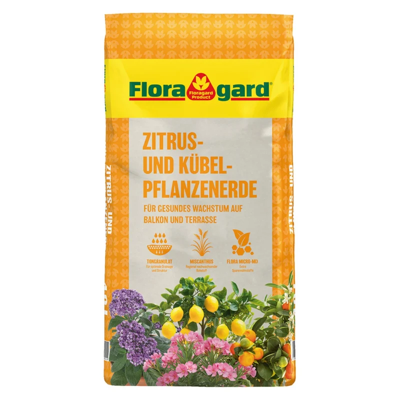 Floragard Zitrus- und Kübelpflanzenerde
