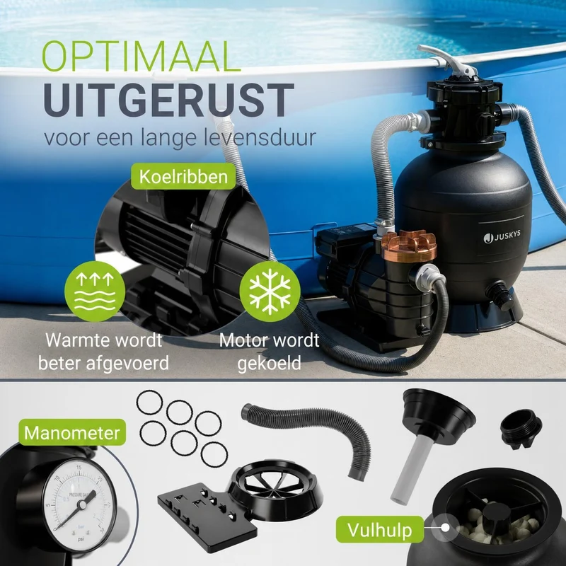 Sandfilteranlage für Pools bis 47m³