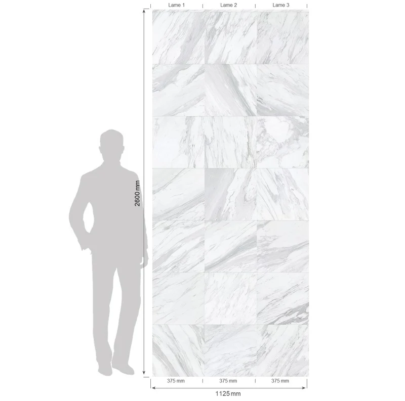 Revêtement Element 3D Marble tile