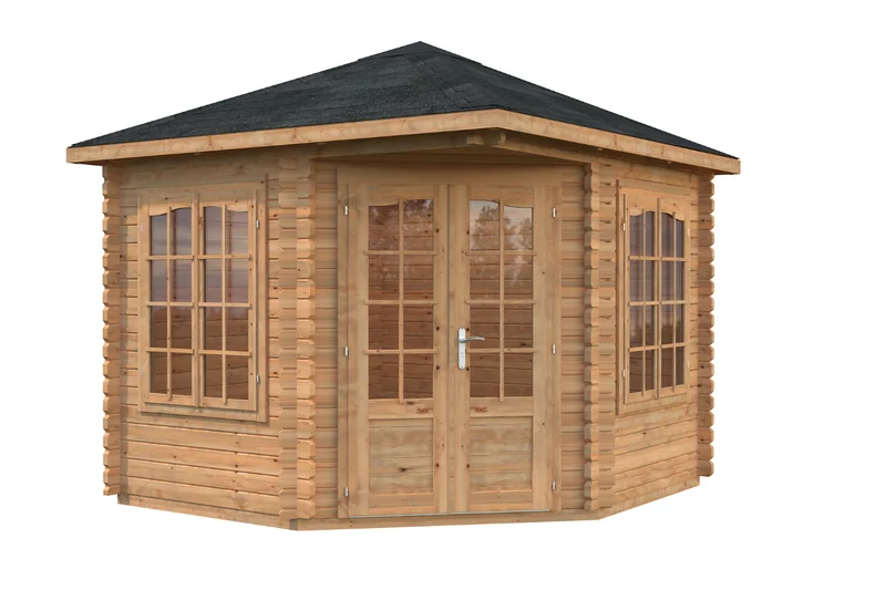 Palmako 5-Eck Gartenhaus Modell Melanie 44