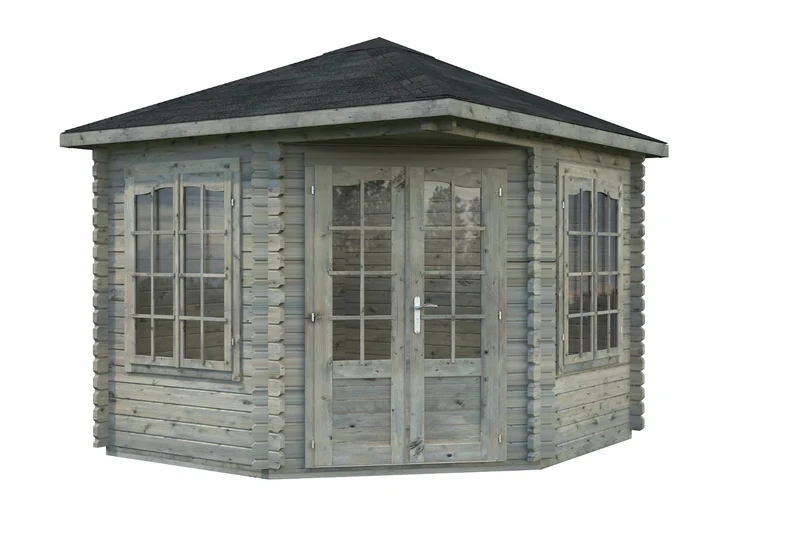 Palmako 5-Eck Gartenhaus Modell Melanie 44