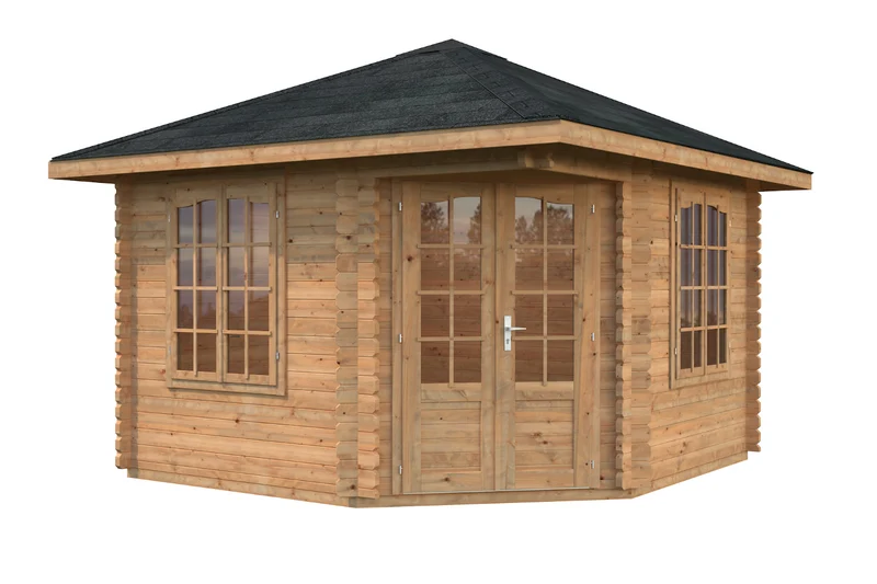 Palmako 5-Eck Gartenhaus Modell Melanie 44