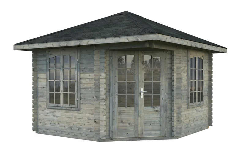 Palmako 5-Eck Gartenhaus Modell Melanie 44