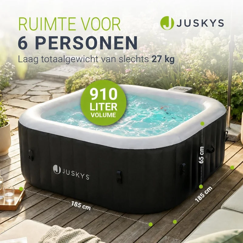 Whirlpool aufblasbar für 4-6 Personen