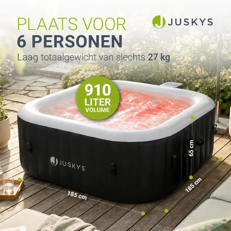 Whirlpool aufblasbar für 4-6 Personen