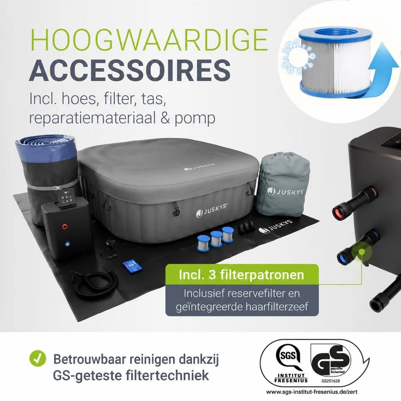 Whirlpool aufblasbar für 4-6 Personen