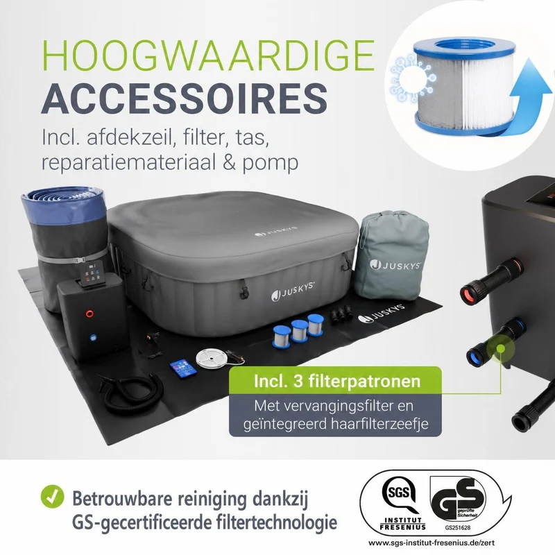 Whirlpool aufblasbar für 4-6 Personen