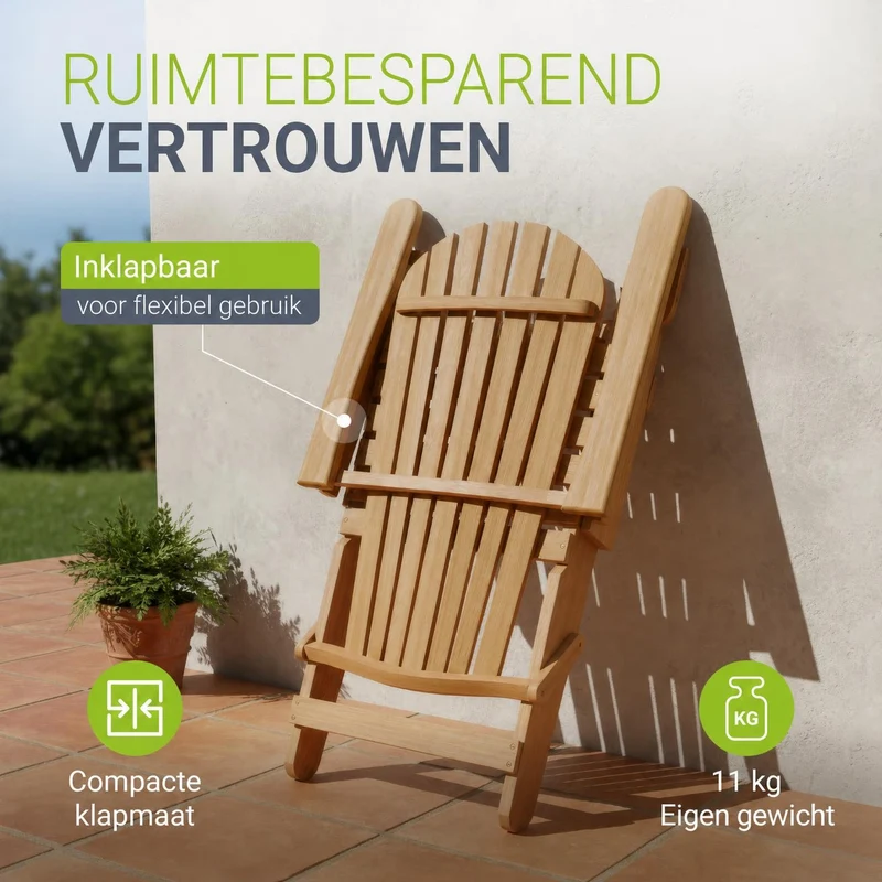 Gartenliegestuhl klappbar Korfu