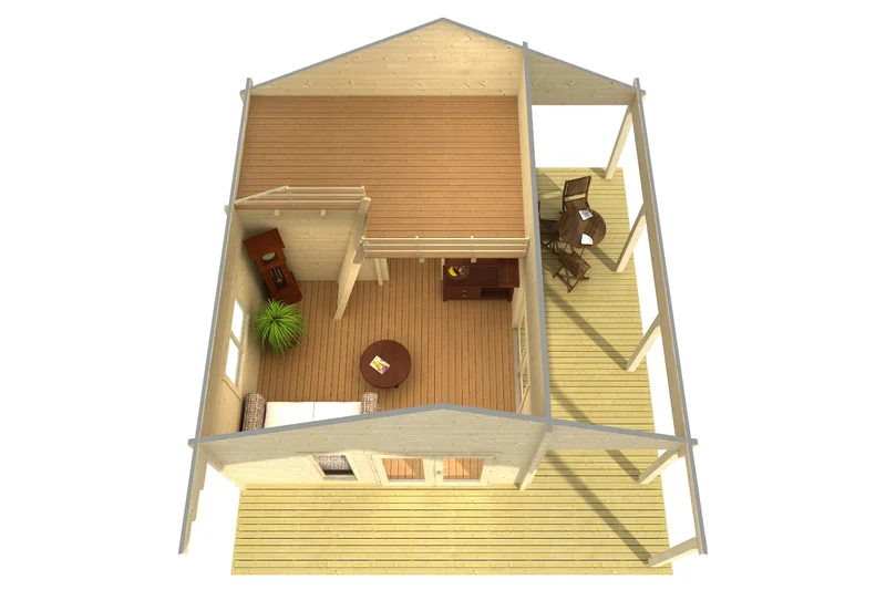 Lasita Maja Ferienhaus Modell Missouri