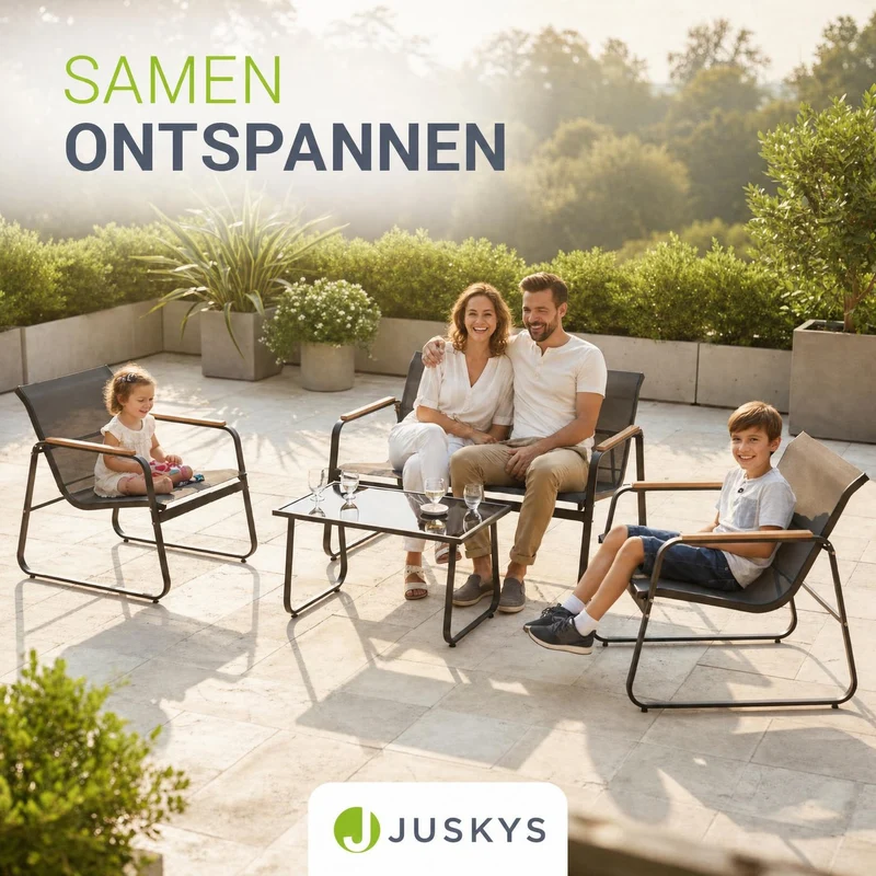 Gartenmöbelset Genua 4-teilig