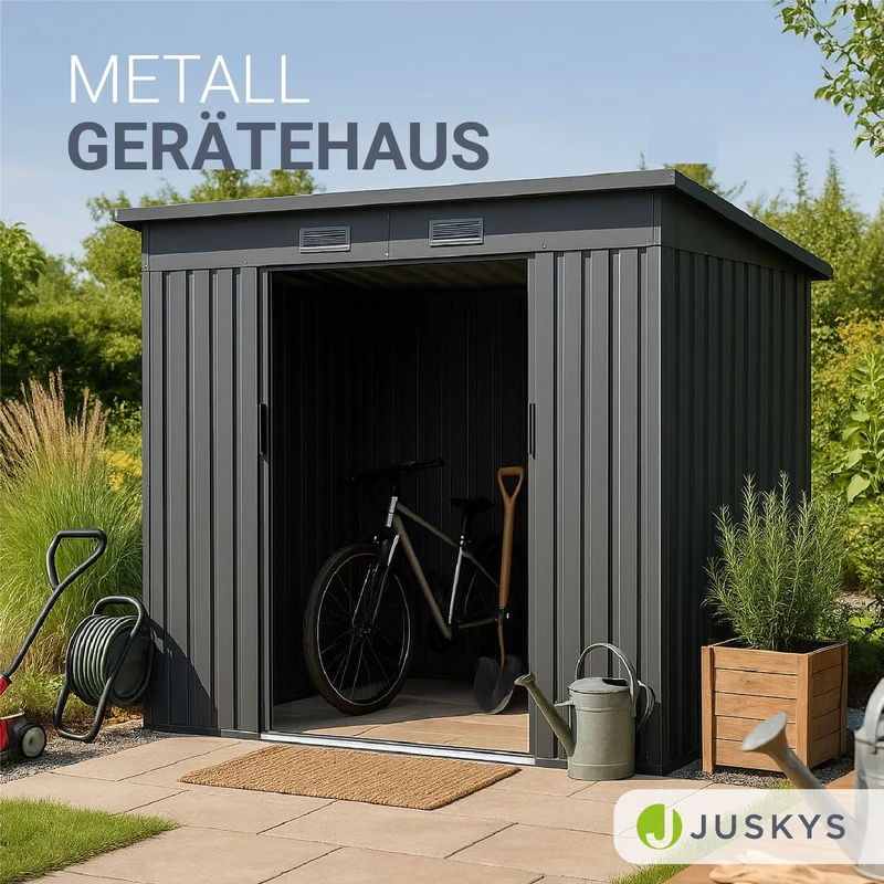 Gerätehaus Metall