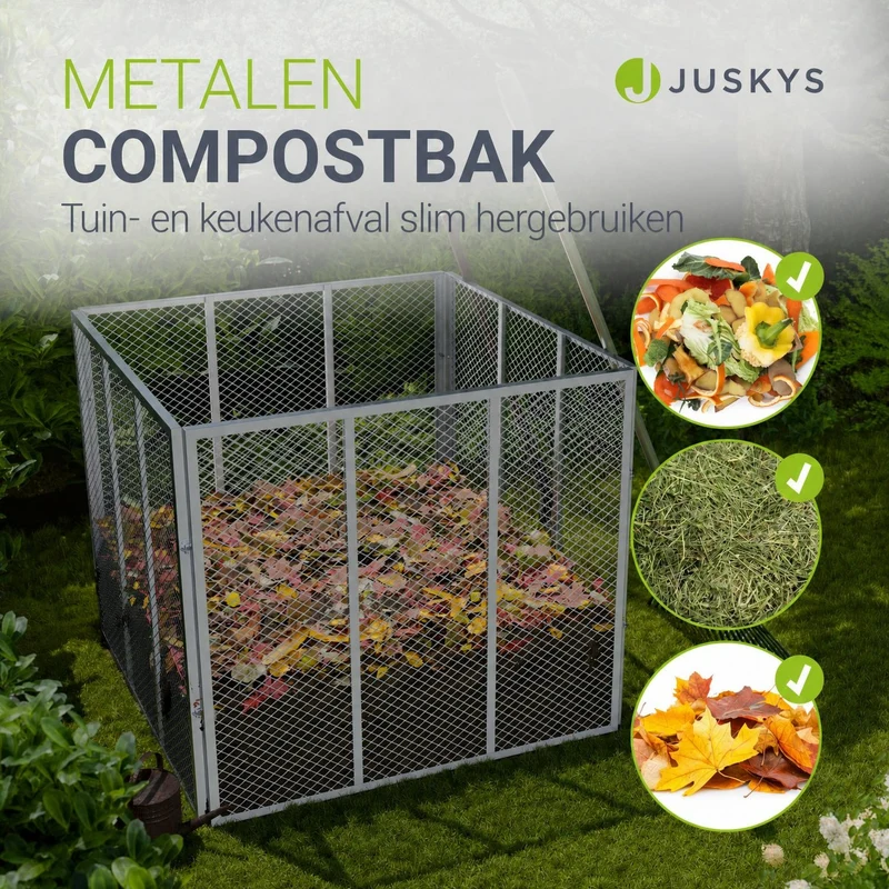 Metall Komposter für Gartenabfälle