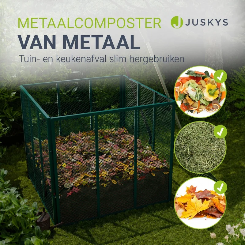 Metall Komposter für Gartenabfälle