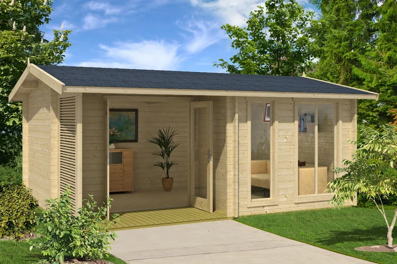 Lasita Maja Gartenhaus Modell Brighton
