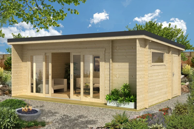 Lasita Maja Gartenhaus Modell Java
