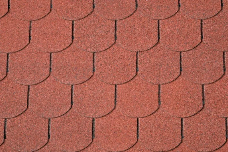 Bitumen-Dachschindeln Biberschwanz