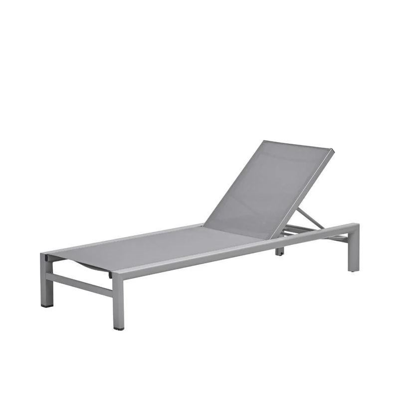 Garden Impressions Salsa aluminium ligbed - taupe - taupe textileen