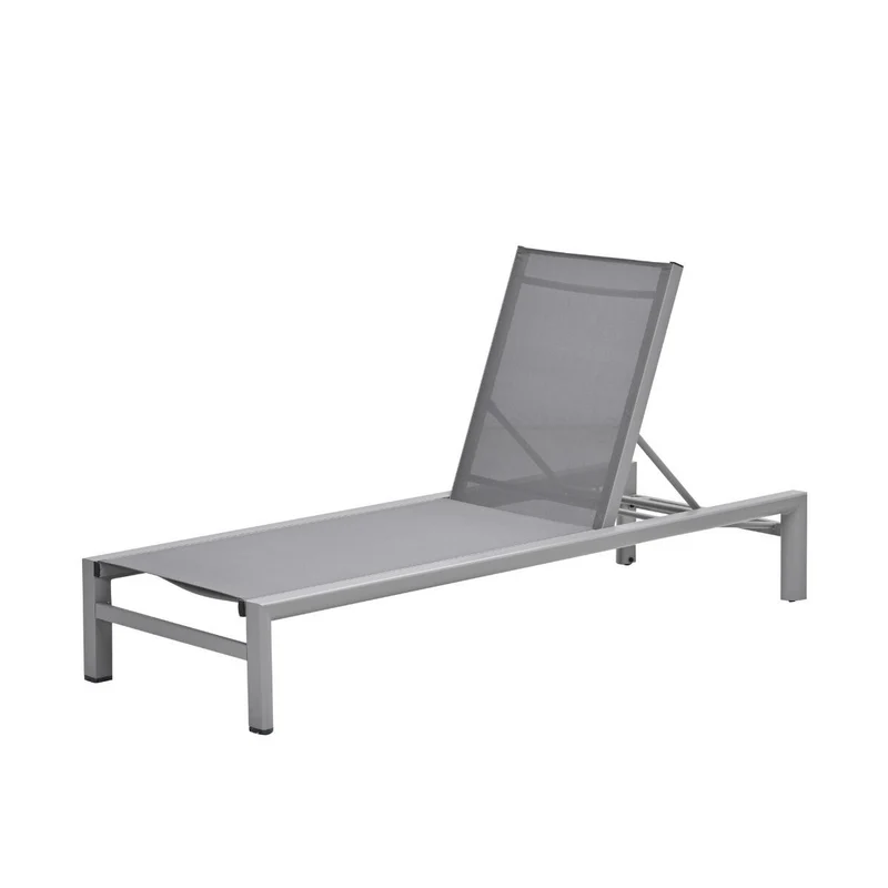 Garden Impressions Salsa aluminium ligbed - taupe - taupe textileen