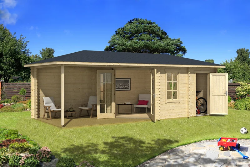 Lasita Maja Gartenhaus Modell Aruba 3