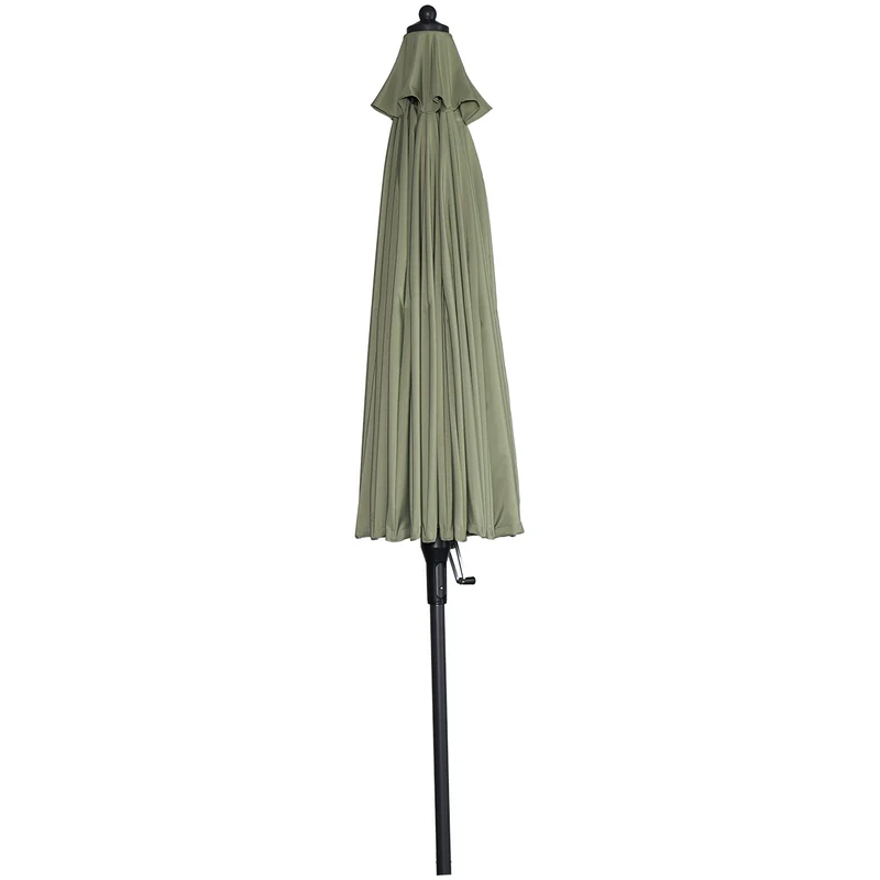 Garden Impressions Manilla parasol - Ø250 cm - carbon black - olijf