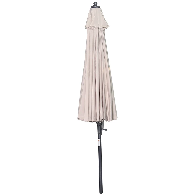 Garden Impressions Manilla parasol - Ø250 cm - carbon black - ecru