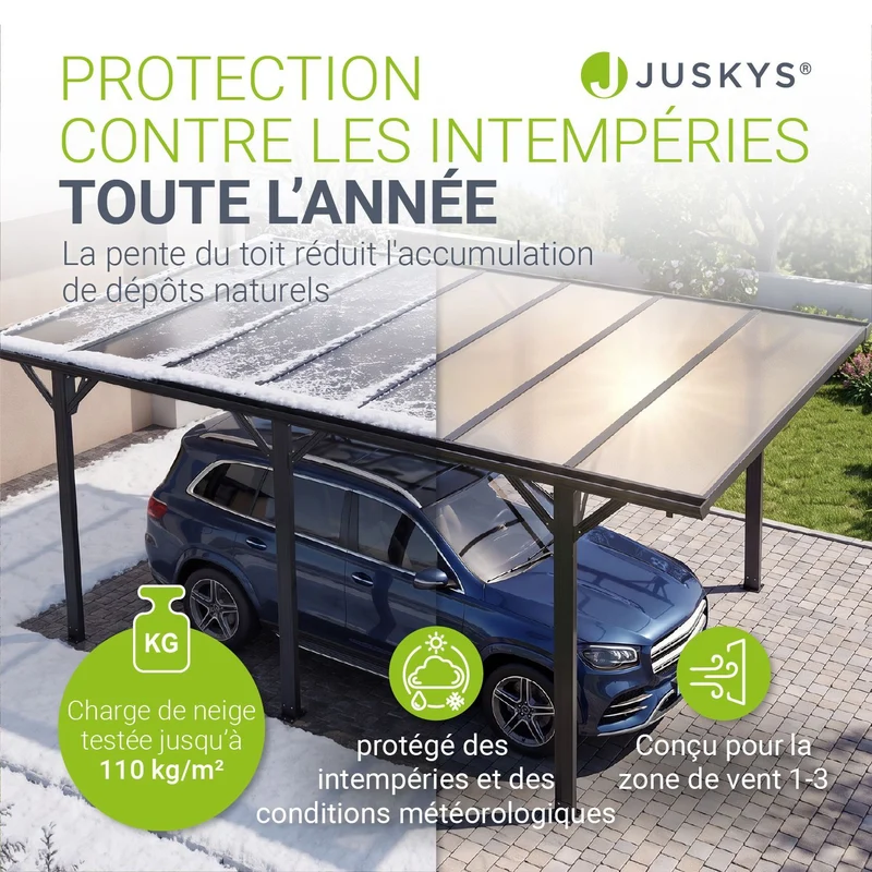 Carport 5x3 m - diverse Modelle