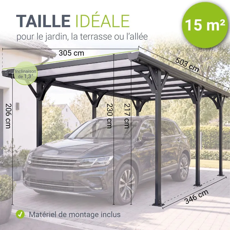 Carport 5x3 m - diverse Modelle