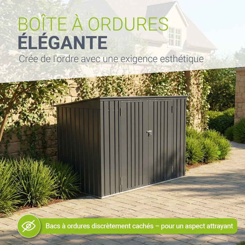Mülltonnenbox Namur 1,9 m²