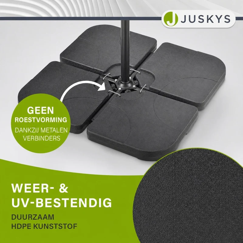 Schirmgewicht 4er Set Quad