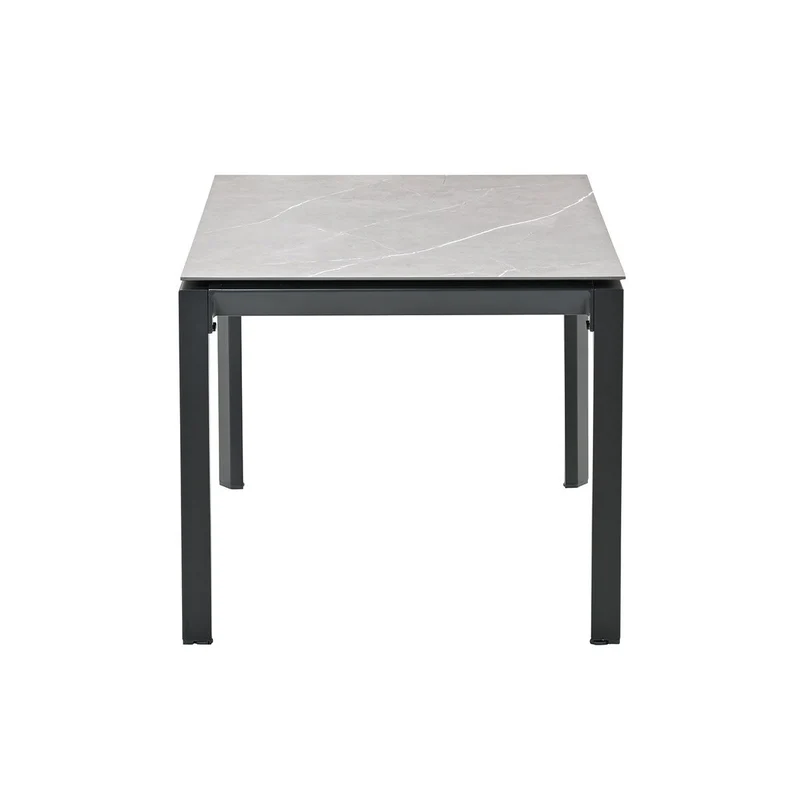 Garden Impressions Domingo dining tuintafel - 160x90cm - grijs aluminium