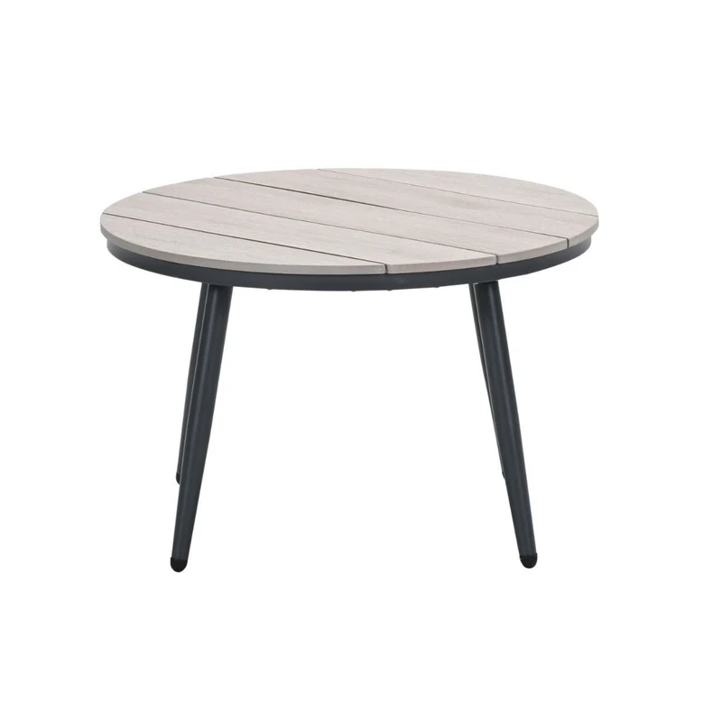 Garden Impressions Margriet loungetafel rond- Ø70xH45 cm - carbon black