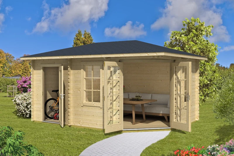Lasita Maja Gartenhaus Modell Aruba 2