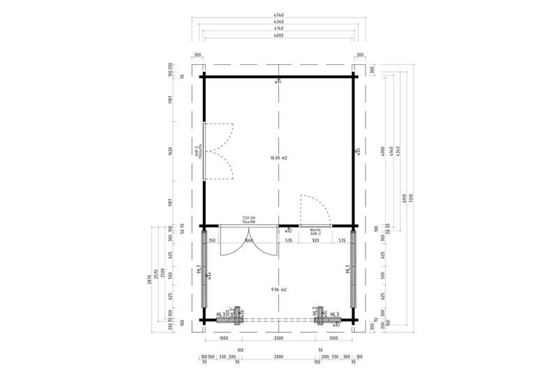 Casa Lignea Gartenhaus Modell Neuwerk