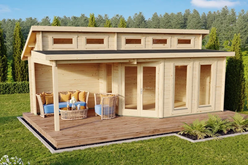 Casa Lignea Gartenhaus Modell Hinz