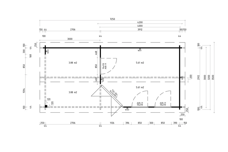 Casa Lignea Gartenhaus Modell Hinz
