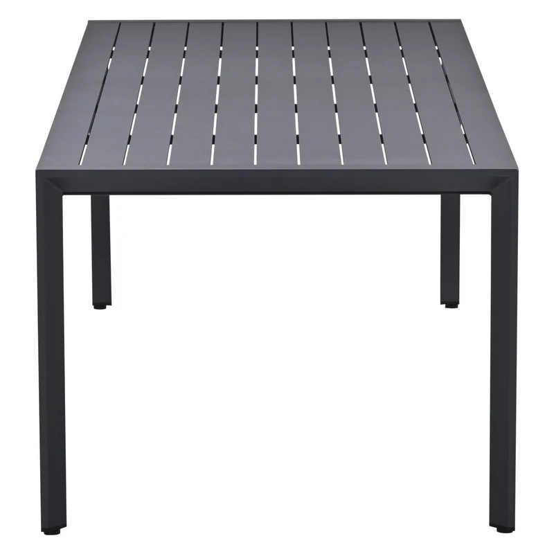 Garden Impressions Felini tuintafel aluminium - 220x93xH72 cm - carbon black