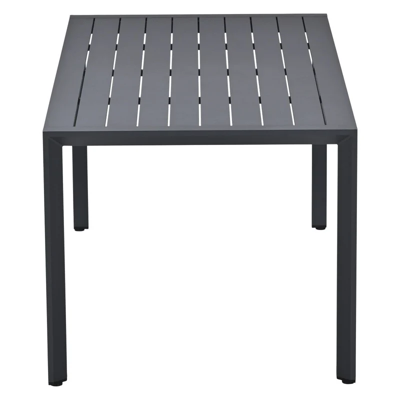 Garden Impressions Felini tuintafel aluminium - 160x84xH72 cm - carbon black