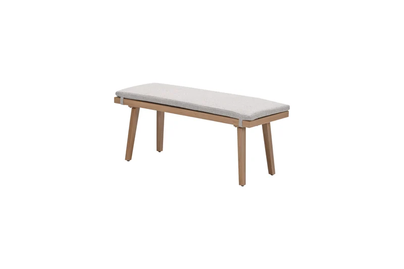 Carrara sportbank - light teaklook - gobi sand