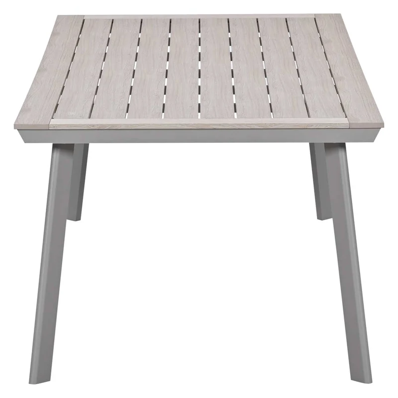 Garden Impressions Vigo dining tuintafel - 230x100 cm - taupe / light teak Vironwood