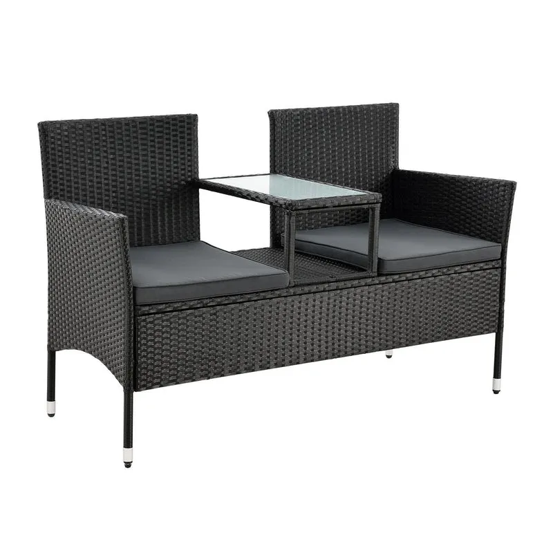 Polyrattan Sitzbank Monaco