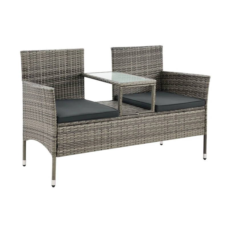 Polyrattan Sitzbank Monaco