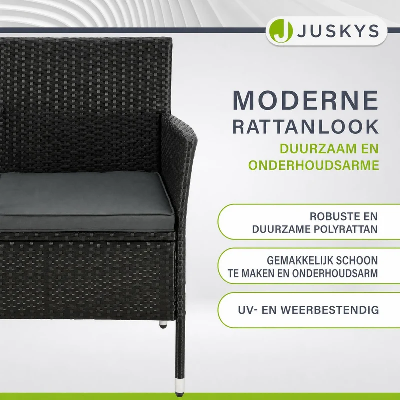 Polyrattan Sitzbank Monaco