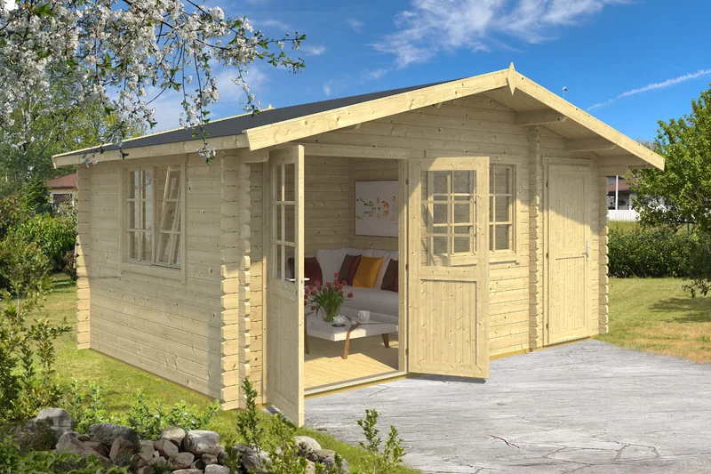 Lasita Maja Gartenhaus Modell Borkum