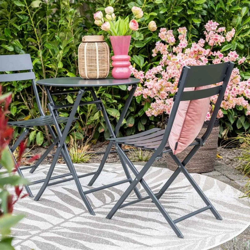Garden Impressions Alfa – balkonset 3-delig – carbon black
