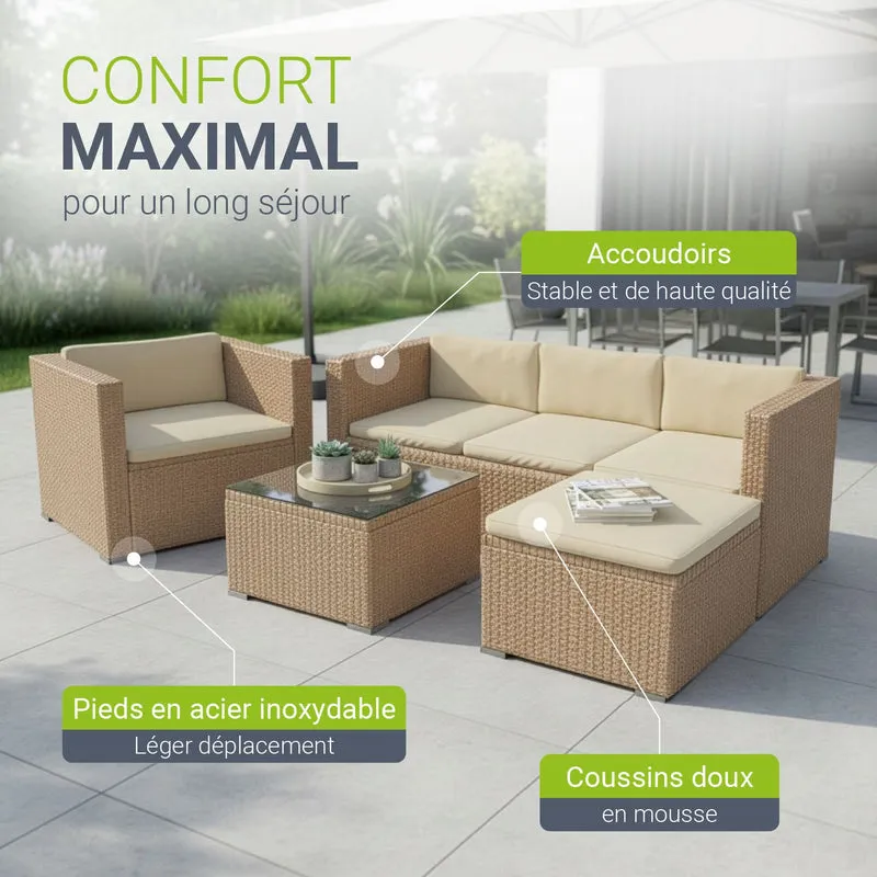 Polyrattan Lounge Punta Cana