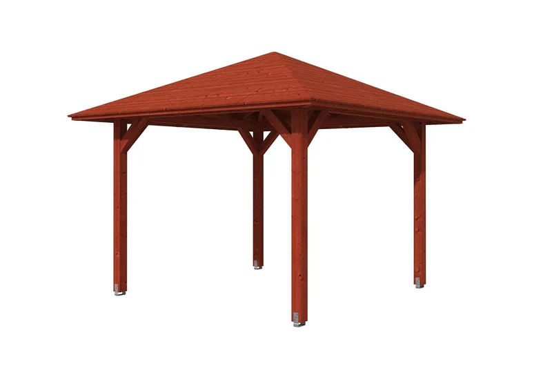 Skan Holz Pavillon Modell Cannes